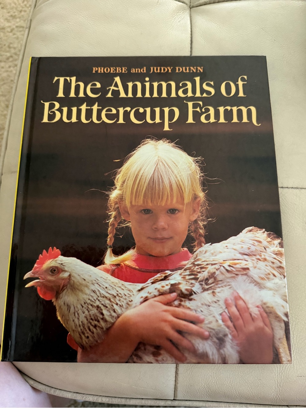 The Animals of Buttercup Farm - Cream/White Hardcover Book by